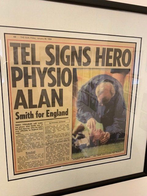 alan smith physiotherapy former sheffield wednesday and england physiotherapists