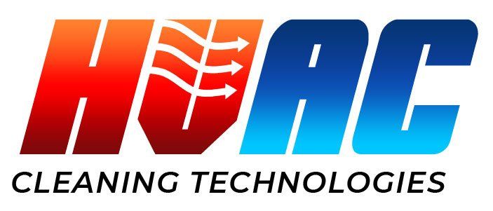 A logo for hvac cleaning technologies with arrows pointing in different directions