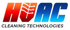 A logo for hvac cleaning technologies with arrows pointing in different directions