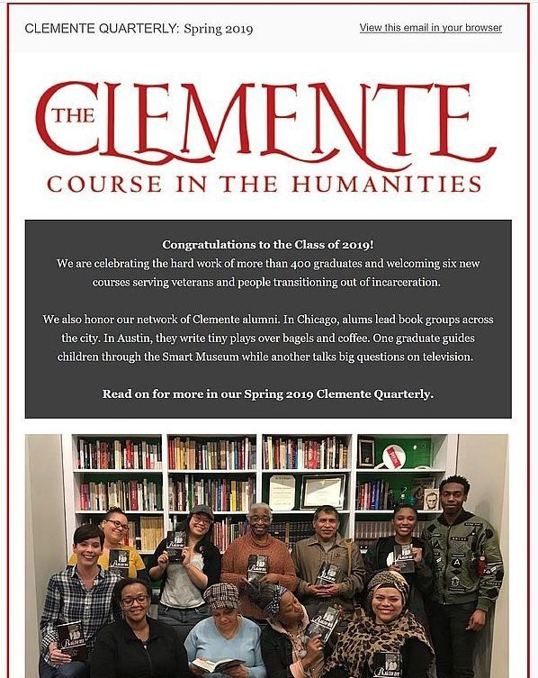 Spring 2019 Clemente Quarterly