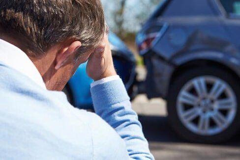 Stressed Driver After Traffic Accident - Auto Insurance - Roth Insurance in Staten Island, NY Stressed Driver After Traffic Accident - Auto Insurance - Roth Insurance in Staten Island, NY