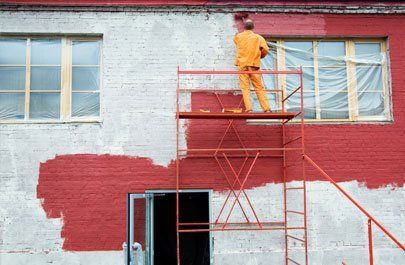 Red paint
