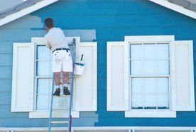 Painter painting