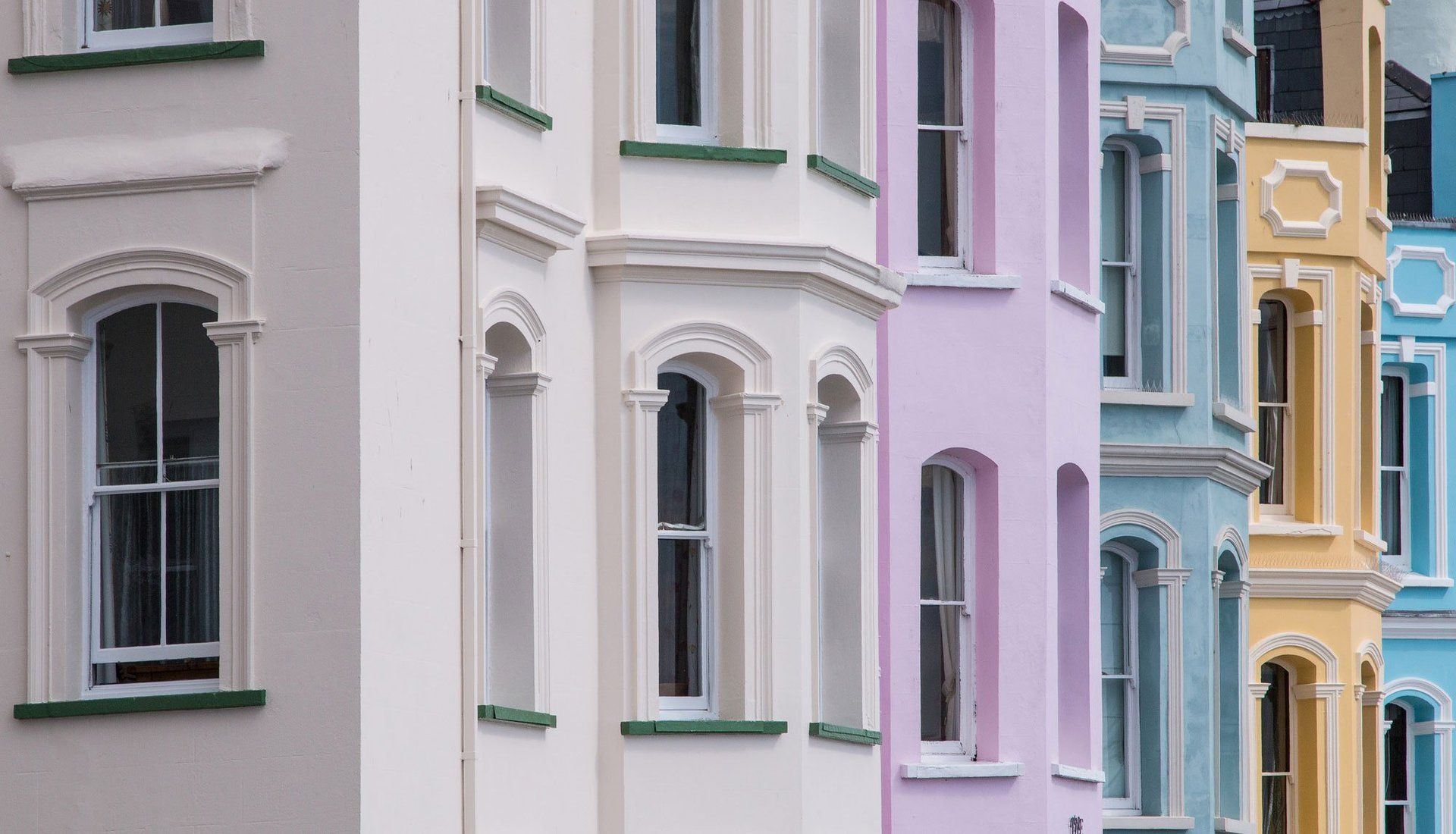 Colourful building
