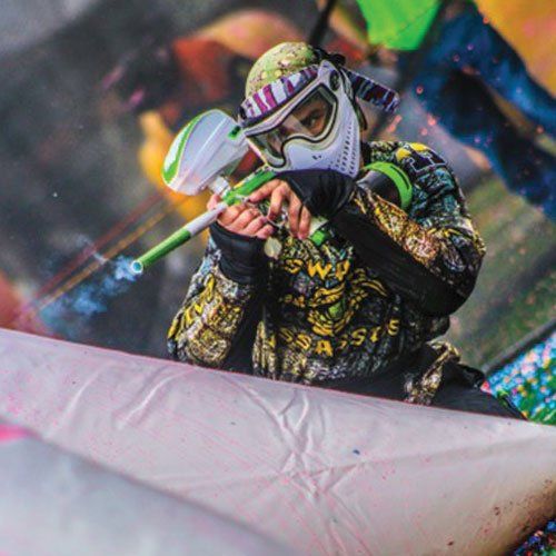 Speedball Speedball Paintball Player