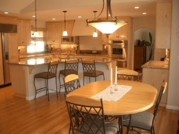 Full-scale kitchen remodeling project in Santa Clara, CA