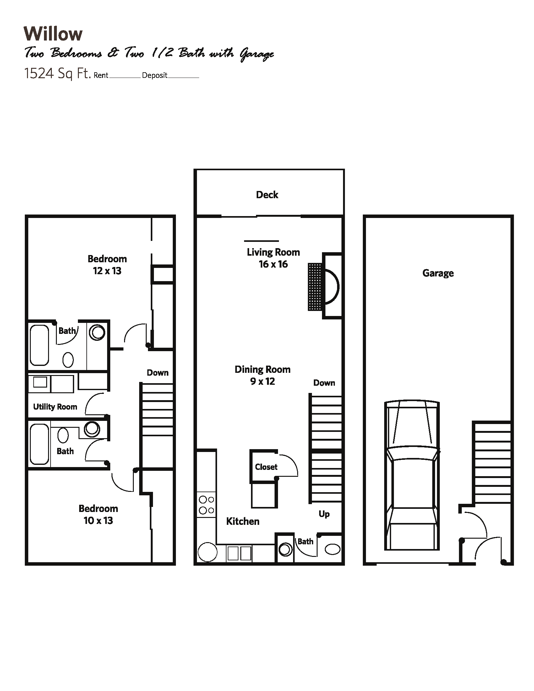 Willow Floor Plan