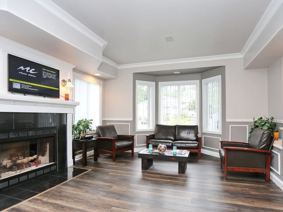 Interior view of a living room