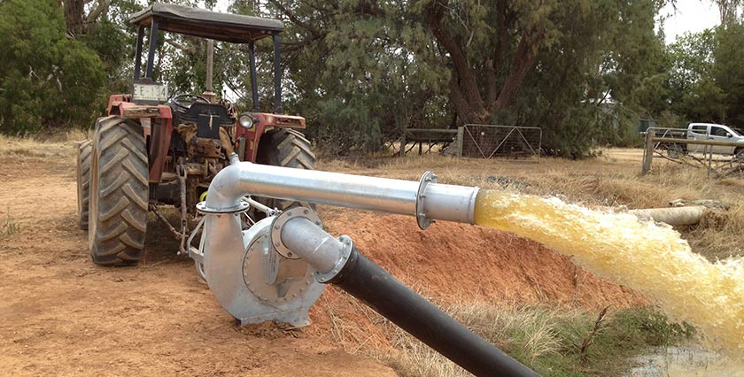 pump tractor