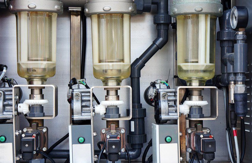 Water treatment tanks