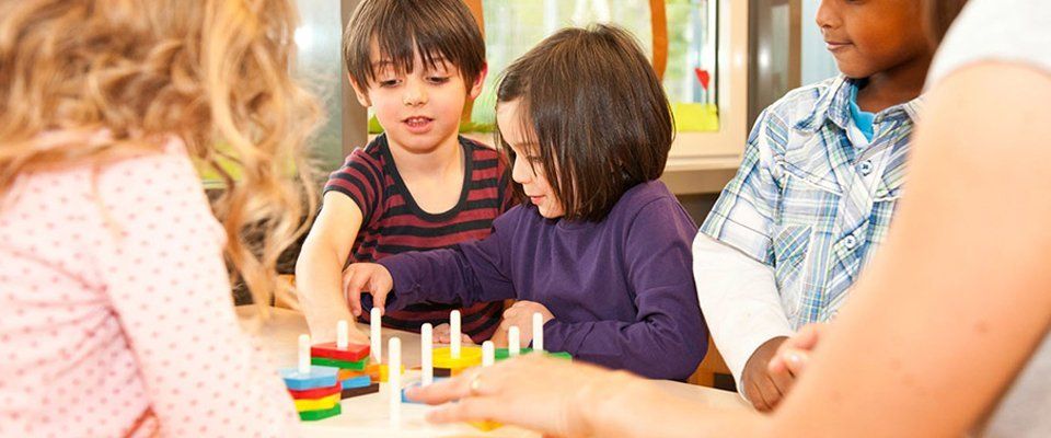 children playing games