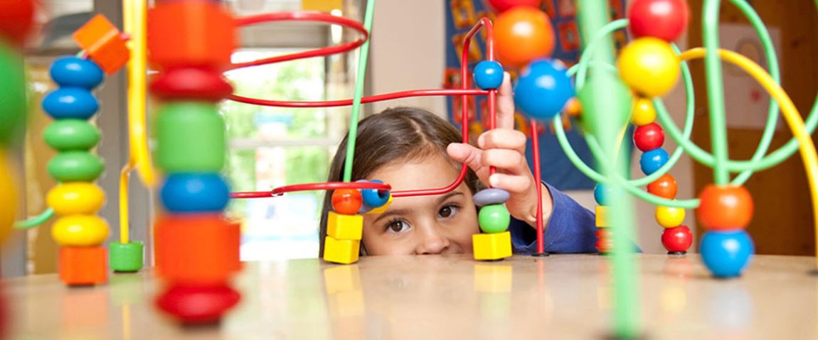 Girl playing