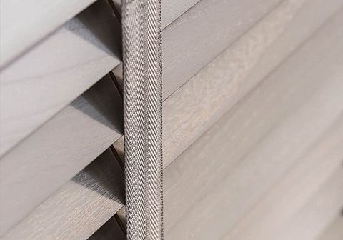 Wooden Venetian blinds