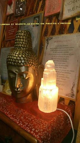 lampada accesa