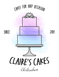 Claires Cakes Cheltenham Logo Claires Cakes Cheltenham