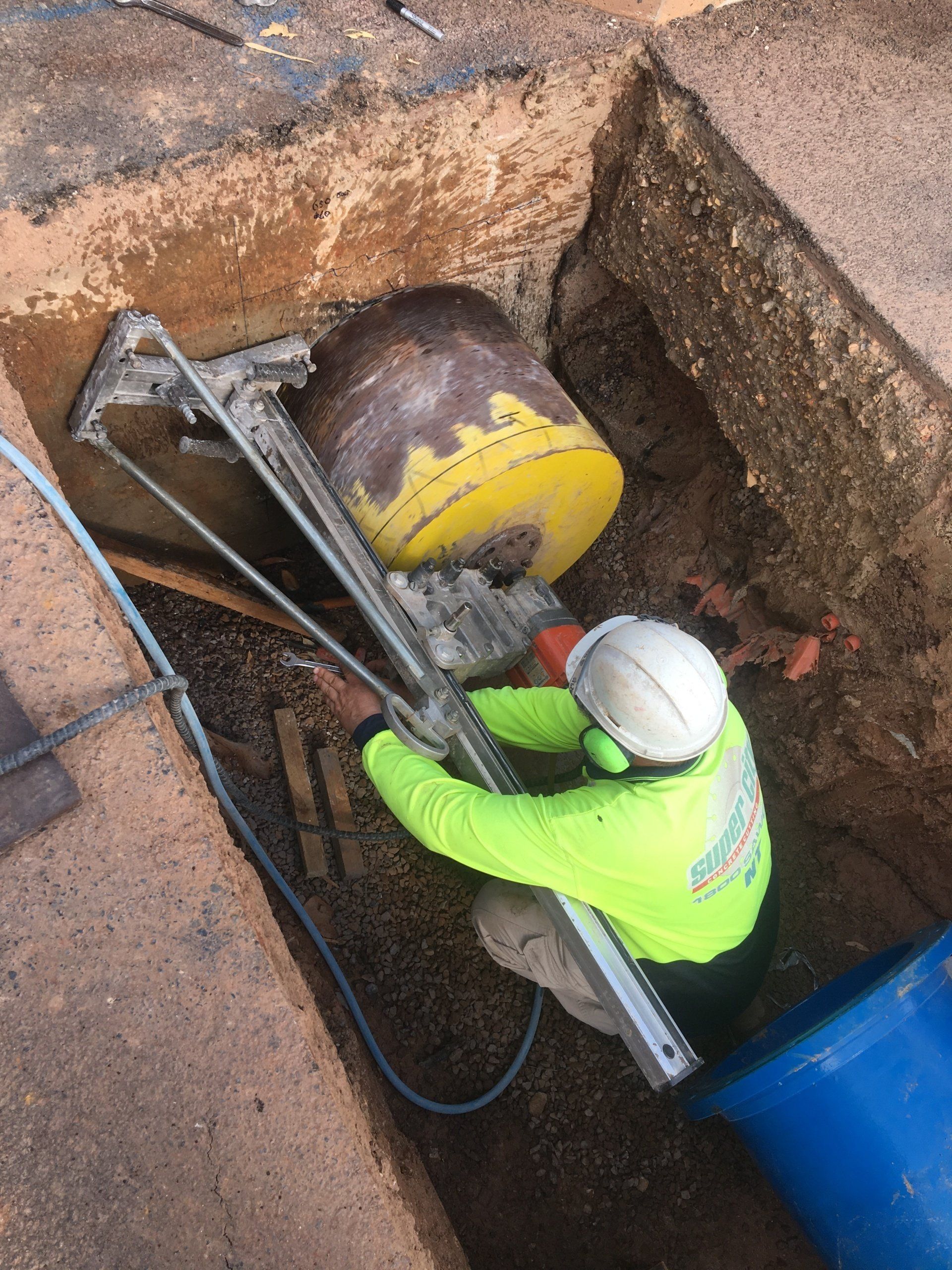 Core Drilling — Super City Concrete Cutting In Knuckey, NT