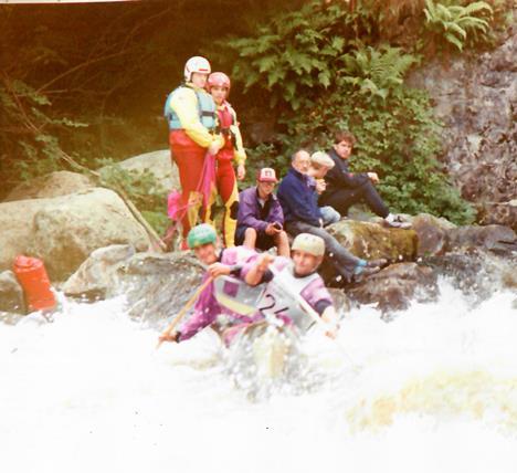 Miss Davis' Bridge on the Tryweryn