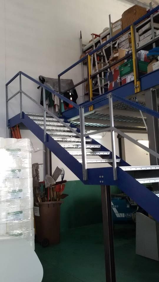 Scale all'interno di un cantiere
