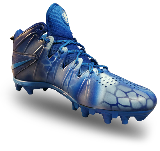 Custom Blue Cleat Custom Blue Cleat