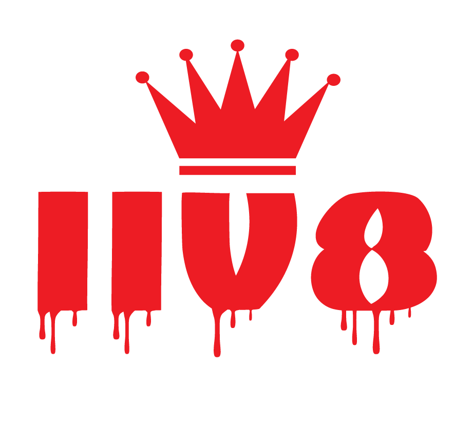 258 Red 258 drip logo