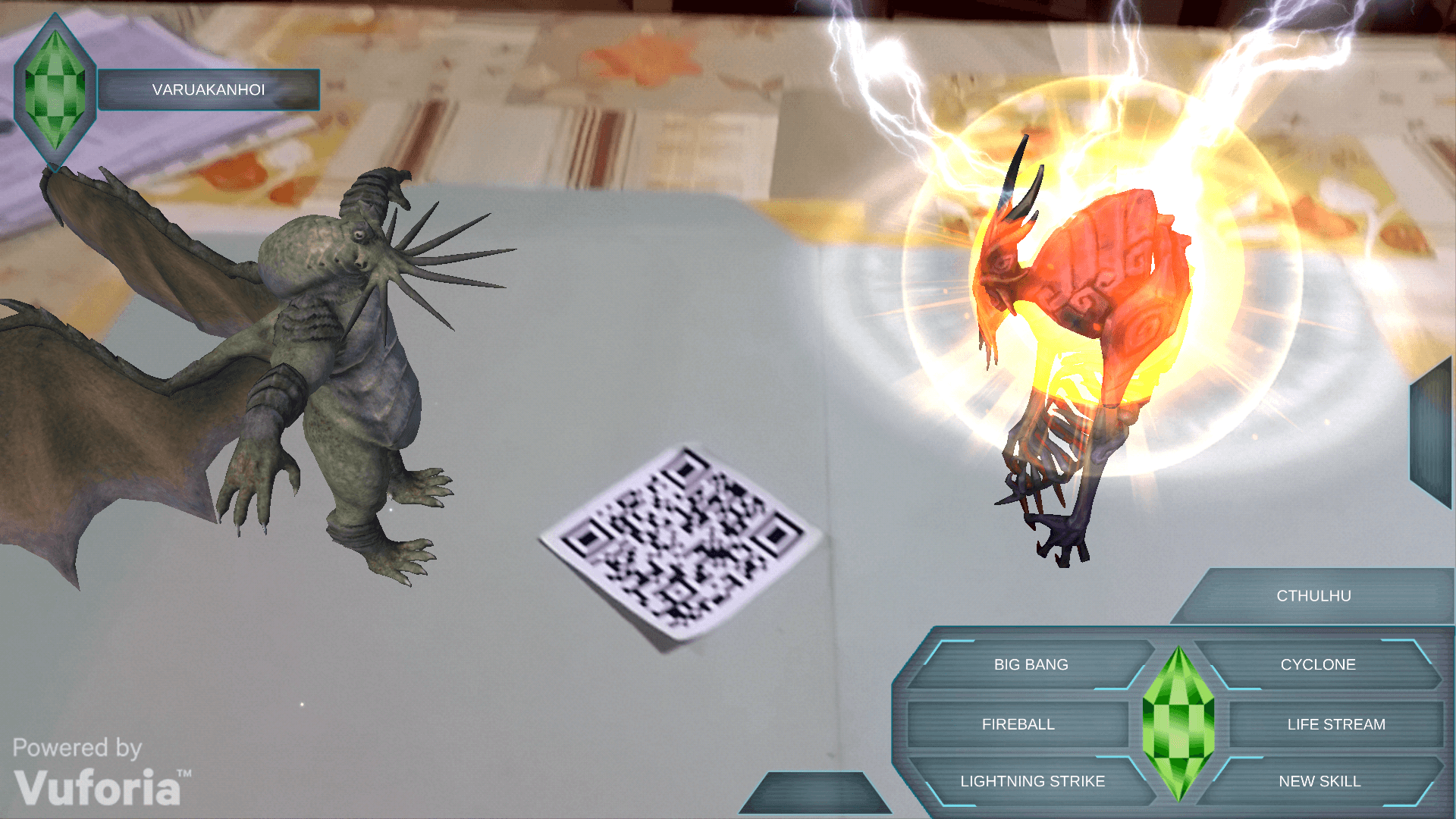Vuforia AR Card Game