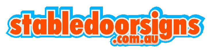 Stable Door Signs Stable Door Signs