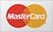 MasterCard logo in red and orange circles on a white background