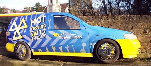 mayday motors car model