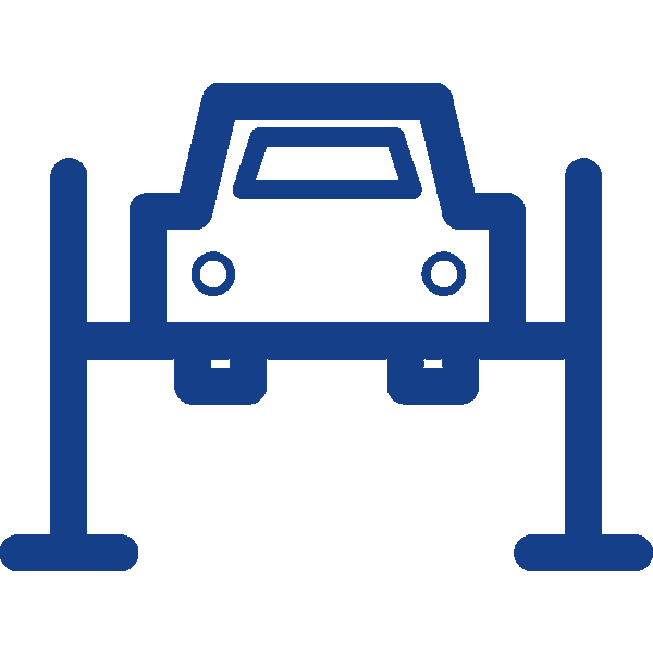 car in elevator icon