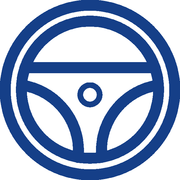 steering wheel icon