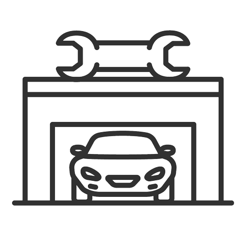 car in service icon