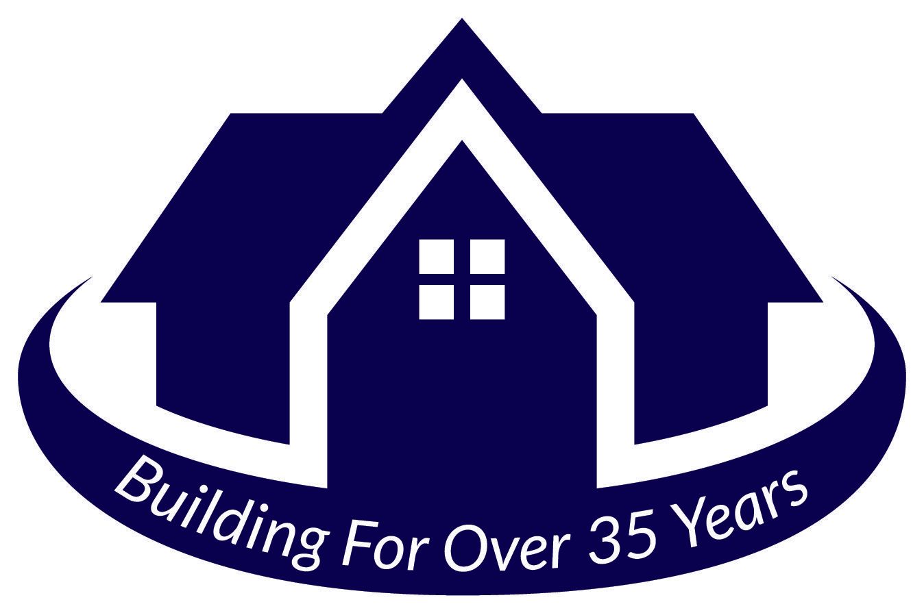 Building for Over 35 Years logo of houses - Building for Over 35 Years