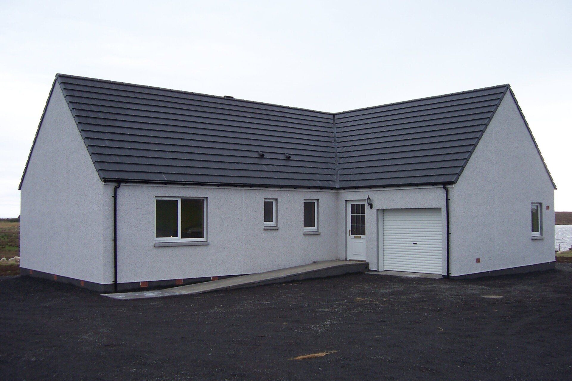 New kit house back elevation