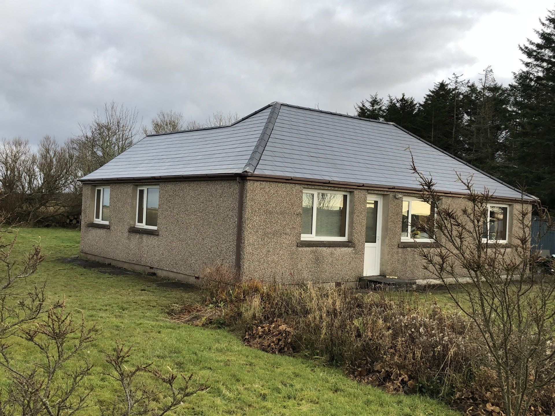 Roofing works after