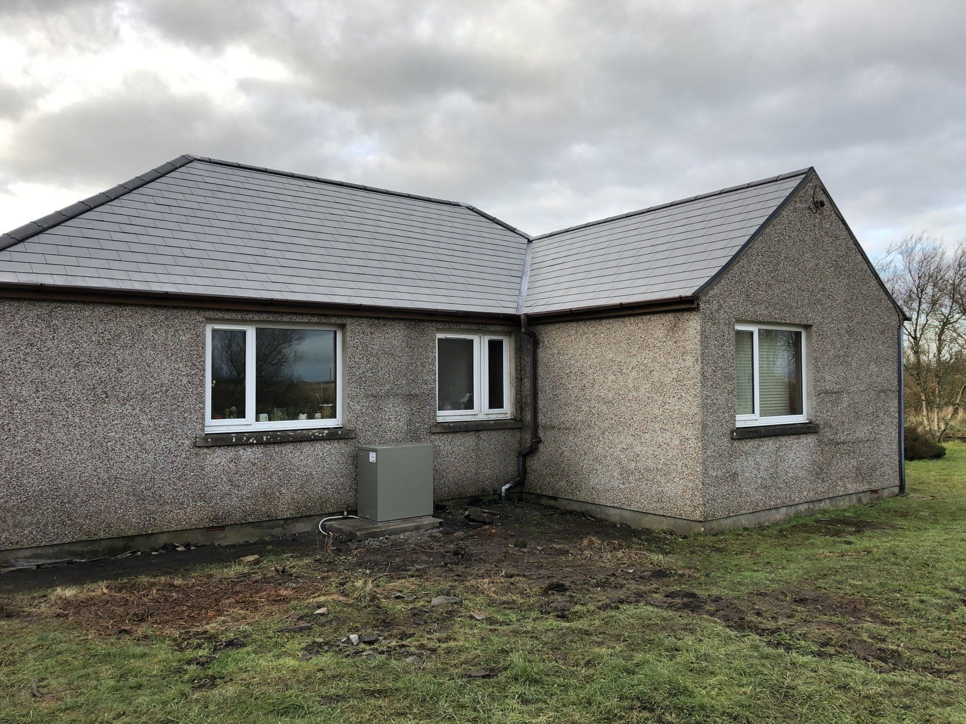 Roofing works after