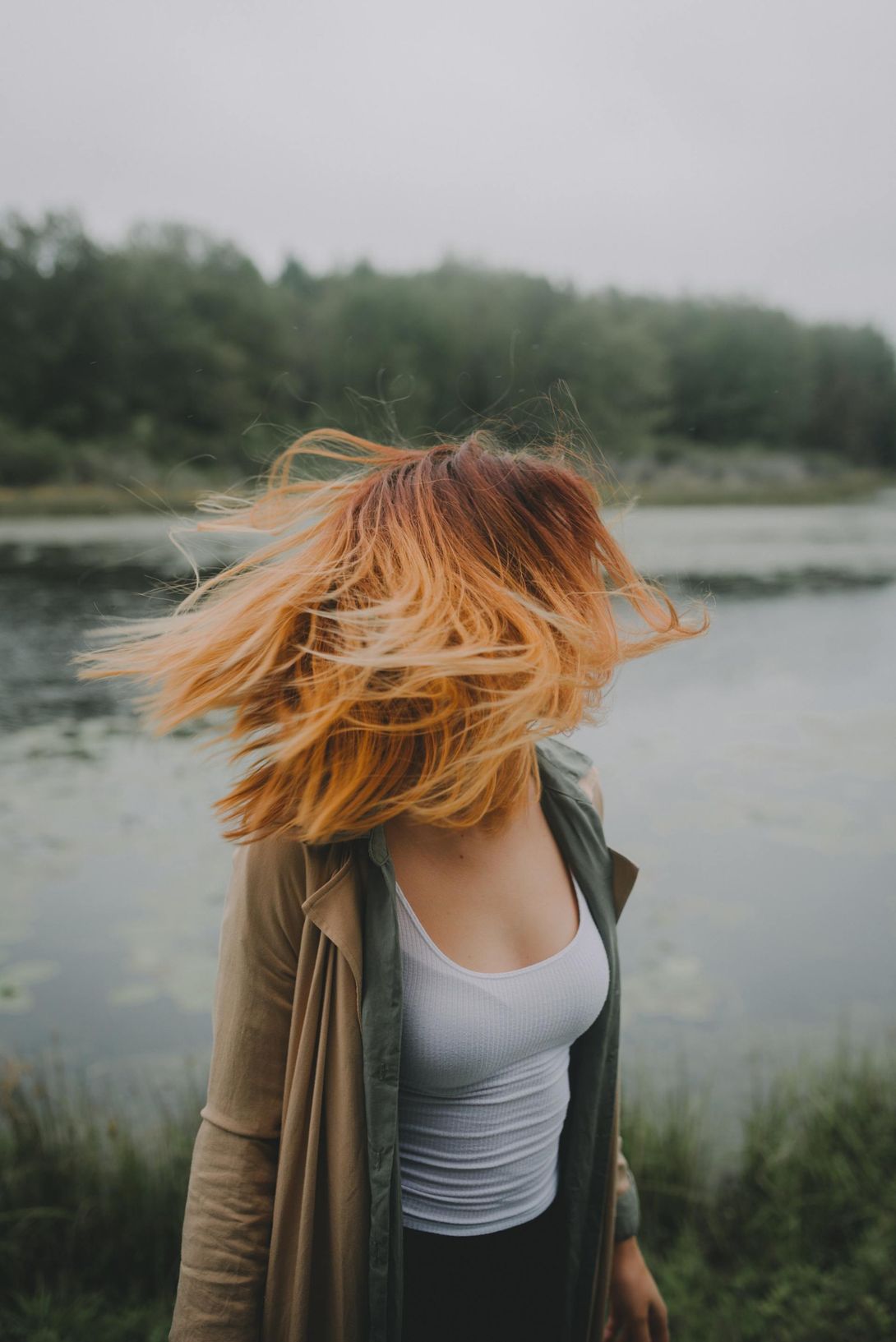 capelli al vento