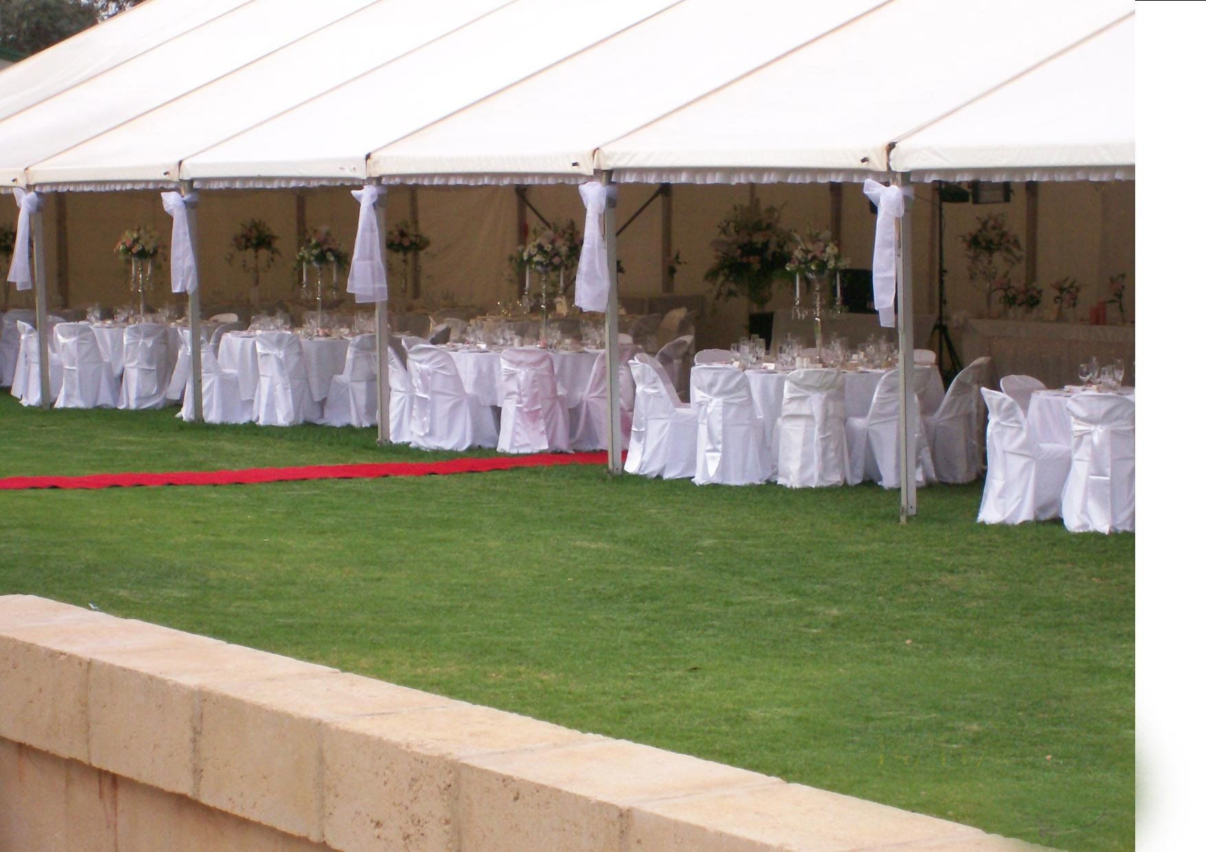 Wedding Marquee View