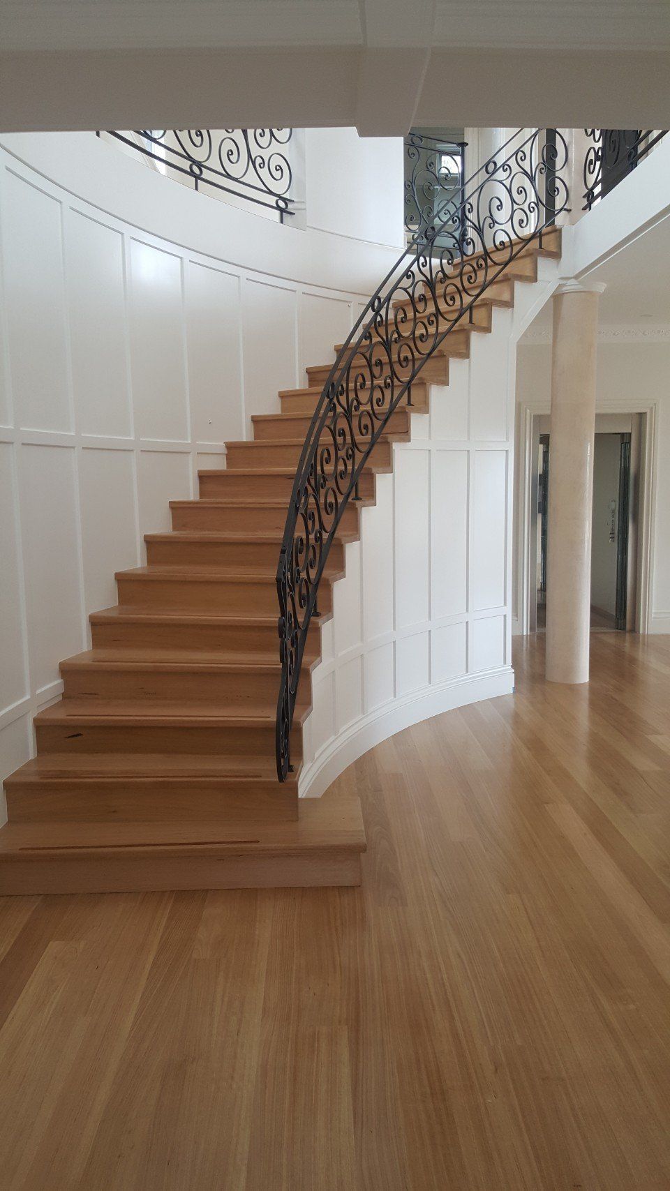 wooden stairways