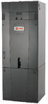 Gray Trane HVAC unit.