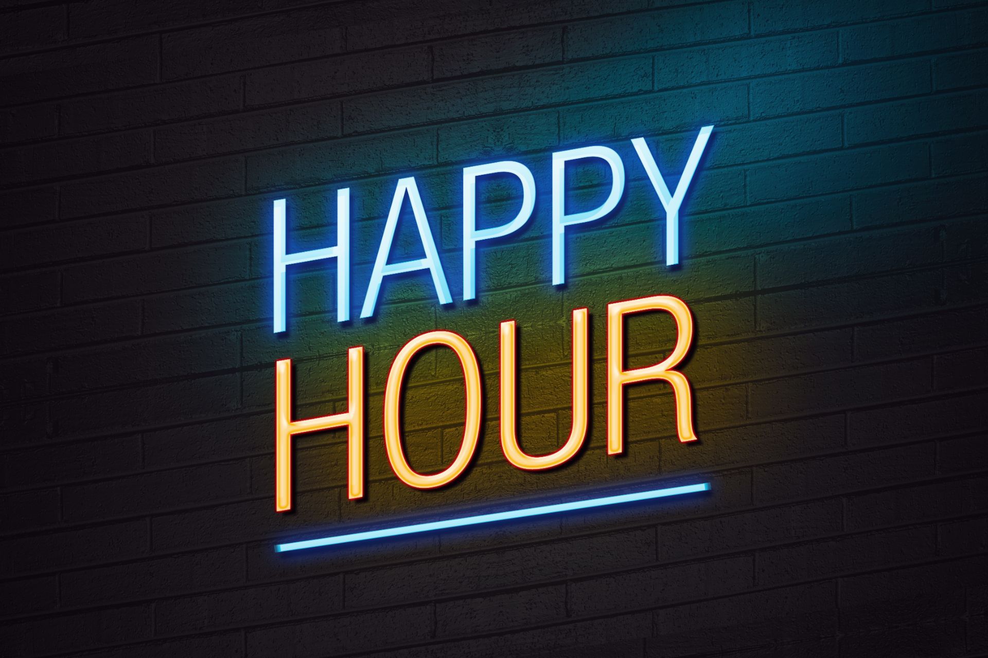 Happy Hour Sign