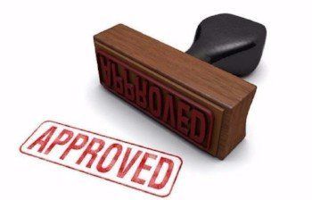 approved stamp