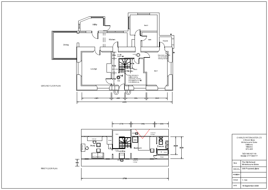 architectural plans