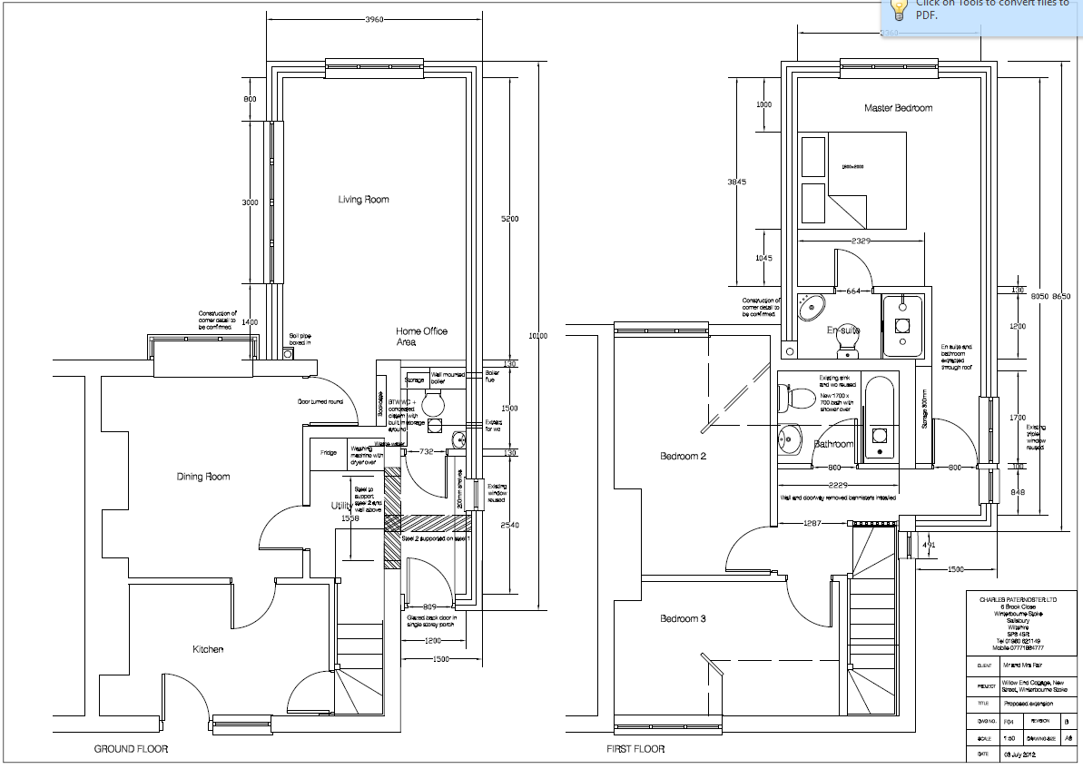 design of the project