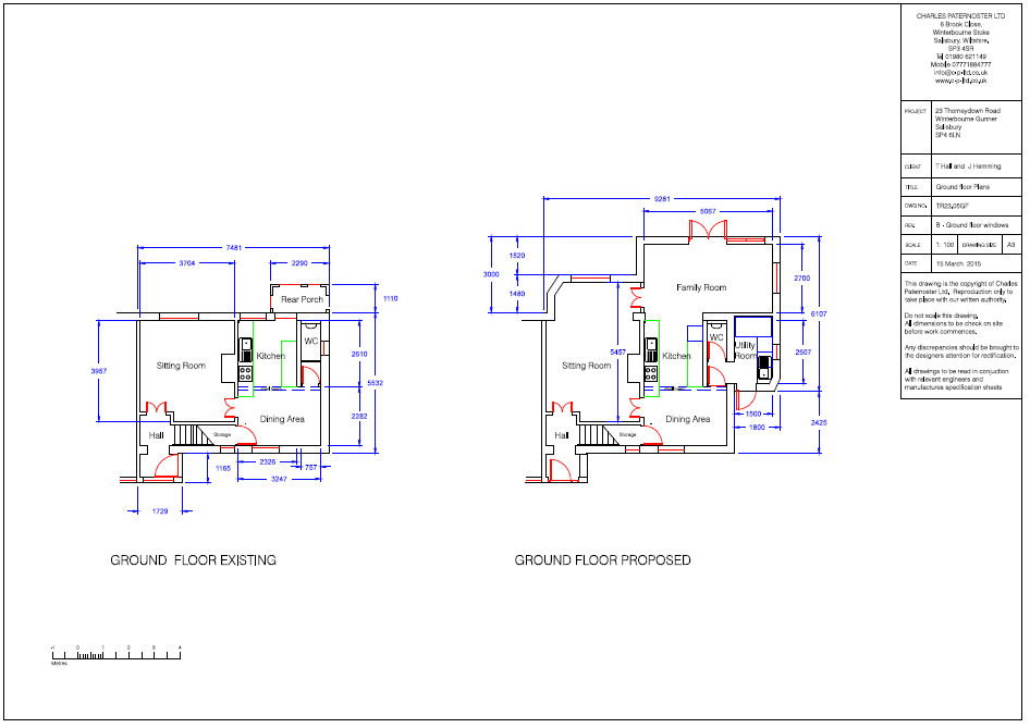 proposed project designs