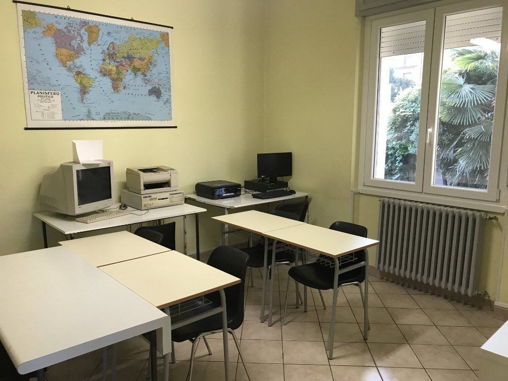 Aula Informatica della scuola