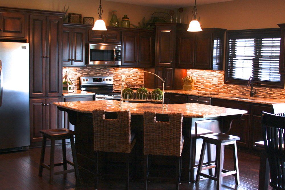 Pretty Dining Room — M D Custom Builders — Orrville, OH