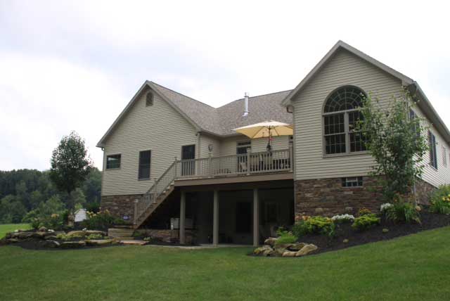New Home — Western House With Front Yard In Orrville, OH