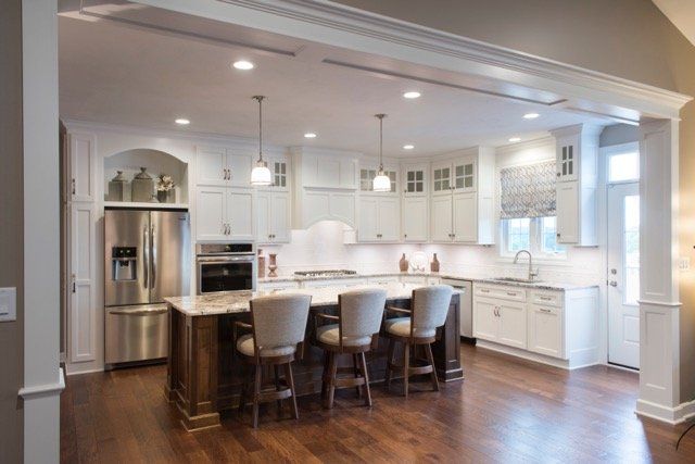 Modern Dining Room — M D Custom Builders — Orrville, OH