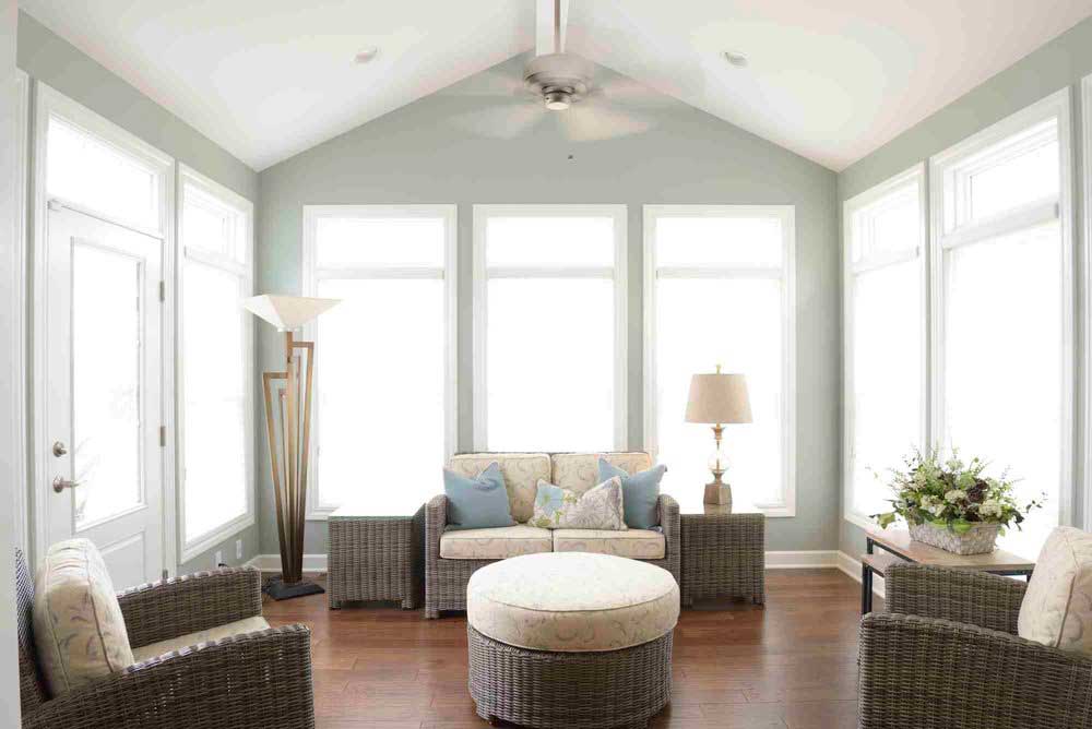 Home Builders — Bright Living Room In Orrville, OH