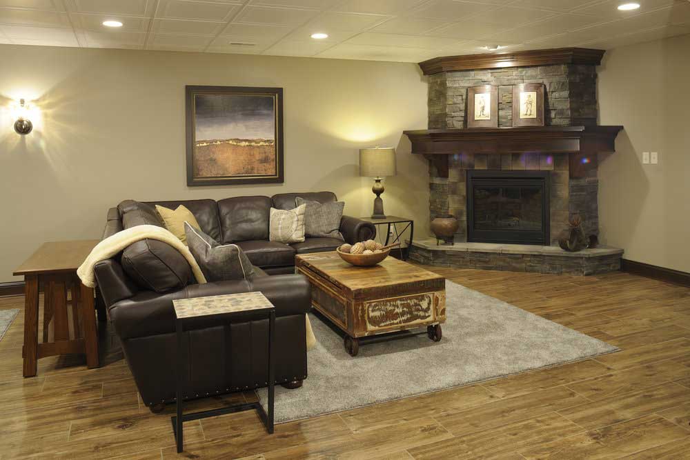 Custom New Houses — Western Style Sitting Room In Orrville, OH